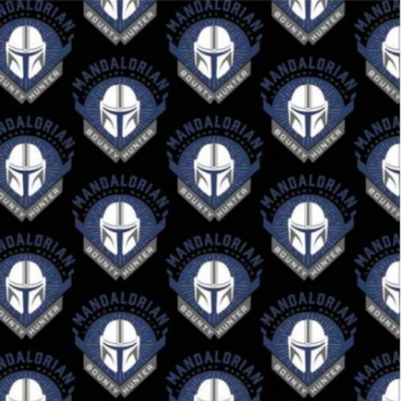 100% Brushed Cotton Winceyette Flannel Camelot Fabric Mandalorian Star Wars 3 100% Brushed Cotton Winceyette Flannel Camelot Fabric Mandalorian Star Wars