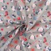 100% Cotton Digital Fabric Christmas Robins Stocking Candy Cane Festive Crafty -OHSEWCRAFTY 100 cotton digital fabric christmas robins stocking candy cane festive crafty
