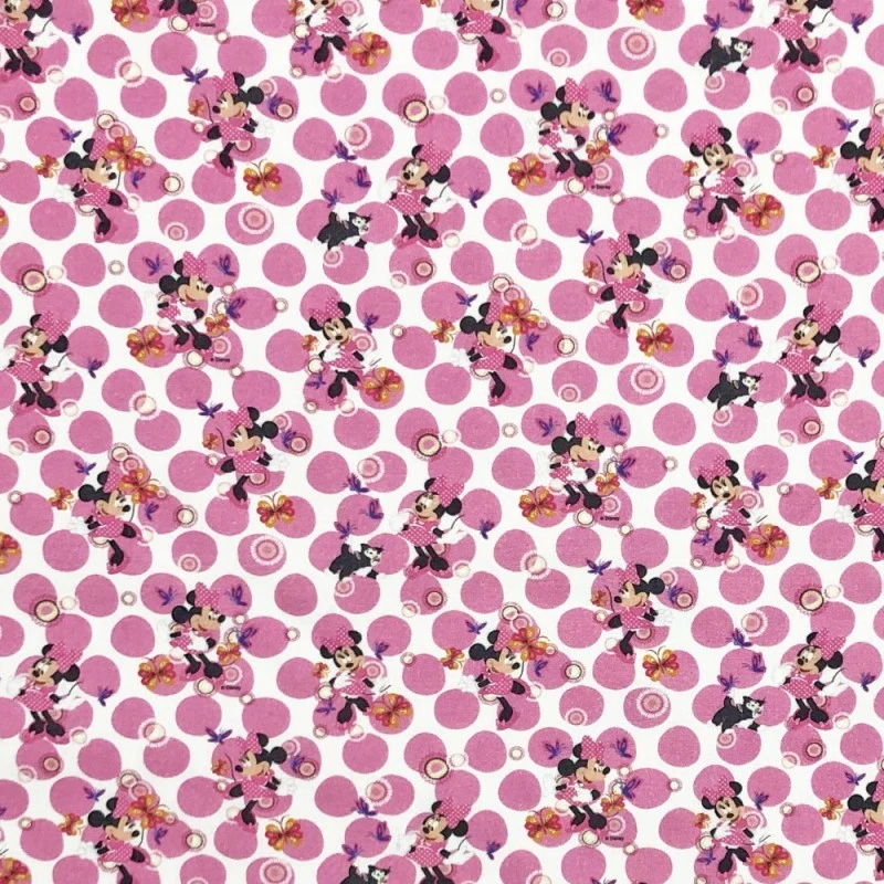 100% Cotton Digital Fabric Disney Minnie Mouse & Friends Daisy Duck 3 100% Cotton Digital Fabric Disney Minnie Mouse & Friends Daisy Duck