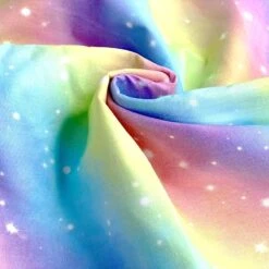 100% Cotton Digital Fabric Rainbow Galaxy Universe Stars Space 150cm Wide 5 100% Cotton Digital Fabric Rainbow Galaxy Universe Stars Space 150cm Wide -OHSEWCRAFTY 100 cotton digital fabric rainbow galaxy universe stars space 150cm wide 1