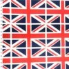 100% Cotton Digital Fabric Rose & Hubble Lined Union Jack Flags UK Panel -OHSEWCRAFTY 100 cotton digital fabric rose hubble lined union jack flags uk panel