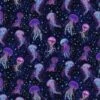 100% Cotton Digital Fabric Timeless Treasures Bioluminescent Jellyfish Ocean -OHSEWCRAFTY 100 cotton digital fabric timeless treasures bioluminescent jellyfish ocean