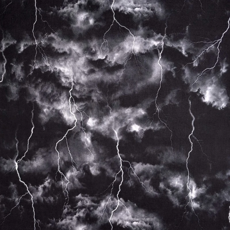 100% Cotton Digital Fabric Timeless Treasures Lightning Storm Sky 112cm Wide 3 100% Cotton Digital Fabric Timeless Treasures Lightning Storm Sky 112cm Wide