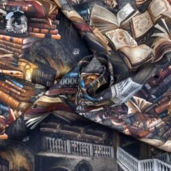 100% Cotton Digital Fabric Timeless Treasures Magic Haunted Library 112cm Wide -OHSEWCRAFTY 100 cotton digital fabric timeless treasures magic haunted library 112cm wide 2