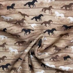 100% Cotton Digital Fabric Timeless Treasures Wild Horses On Wood 112cm Wide -OHSEWCRAFTY 100 cotton digital fabric timeless treasures wild horses on wood 112cm wide 2