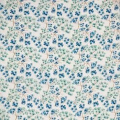 Double Gauze Cotton Fabric Lightweight Arles Floral 132cm Wide