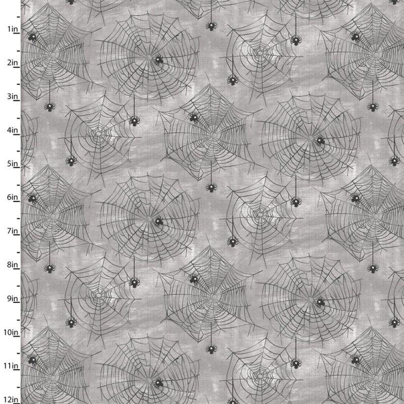 100% Cotton Fabric 3 Wishes Boo Y'ALL Bitsy Spider Halloween Cobwebs Spiders 3 100% Cotton Fabric 3 Wishes Boo Y'ALL Bitsy Spider Halloween Cobwebs Spiders