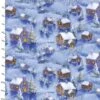 100% Cotton Fabric 3 Wishes Christmas Village Trees Snowy Scenes Scenic -OHSEWCRAFTY 100 cotton fabric 3 wishes christmas village trees snowy scenes scenic