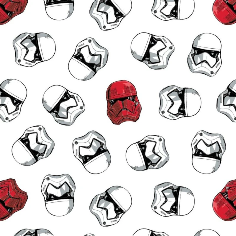 100% Cotton Fabric Camelot Fabrics Star Wars Storm Trooper First Order Film 3 100% Cotton Fabric Camelot Fabrics Star Wars Storm Trooper First Order Film
