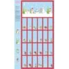 100% Cotton Fabric Debbie Shore Christmas Traditions Advent Panel Snowman Snow -OHSEWCRAFTY 100 cotton fabric debbie shore christmas traditions advent panel snowman snow