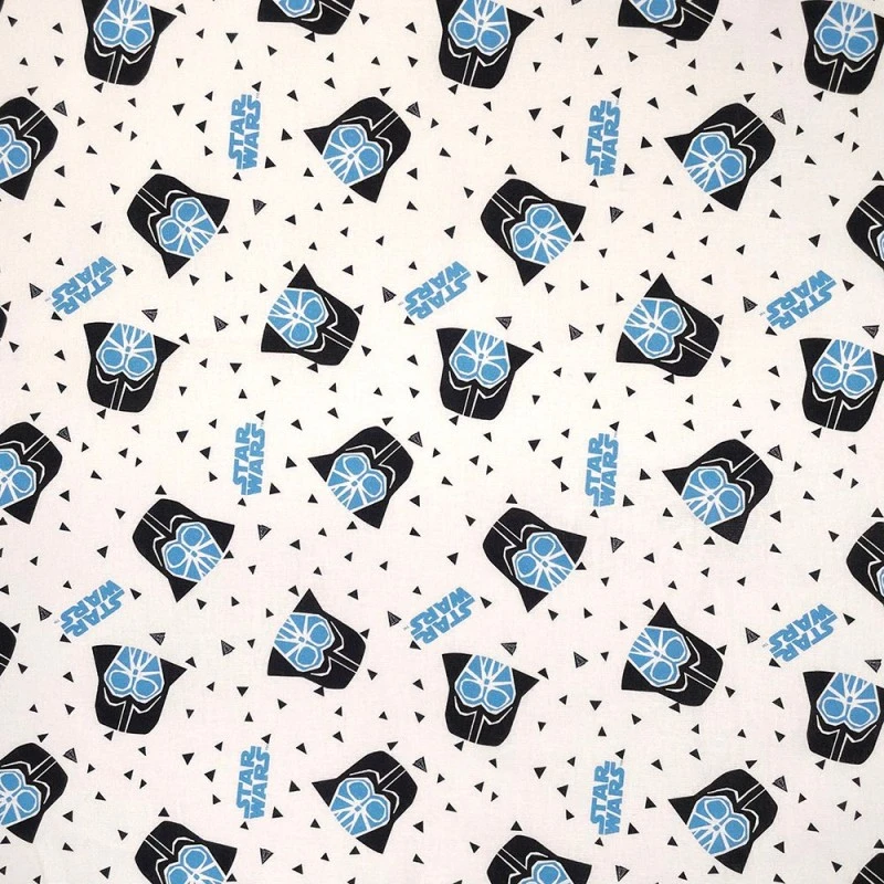 100% Cotton Fabric Digital Disney Star Wars Darth Vader Head Tossed 140cm Wide 3 100% Cotton Fabric Digital Disney Star Wars Darth Vader Head Tossed 140cm Wide