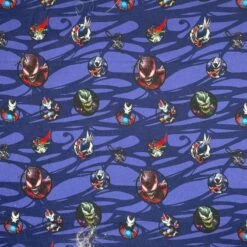 100% Cotton Fabric Digital Marvel Avengers Venom Faces Spiderman 140cm Wide
