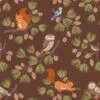100% Cotton Fabric Lewis & Irene Evergreen Pine Cone Branches Squirrel Autumnal -OHSEWCRAFTY 100 cotton fabric lewis irene evergreen pine cone branches squirrel autumnal