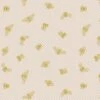 100% Cotton Fabric Lewis & Irene Honey Bee Gold Metallic Insect Animals Check -OHSEWCRAFTY 100 cotton fabric lewis irene honey bee gold metallic insect animals check