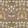 100% Cotton Fabric Lewis & Irene Honey Bee Mirrored Floral Flower Garden -OHSEWCRAFTY 100 cotton fabric lewis irene honey bee mirrored floral flower garden