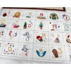 100% Cotton Fabric Little Johnny Christmas Calendar Decorative Santa Claus 13 100% Cotton Fabric Little Johnny Christmas Calendar Decorative Santa Claus -OHSEWCRAFTY 100 cotton fabric little johnny christmas calendar decorative santa claus 3