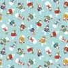 100% Cotton Fabric Makower Christmas Festive Xmas Santa's Helpers Snowmen -OHSEWCRAFTY 100 cotton fabric makower christmas festive xmas santa s helpers snowmen