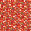 100% Cotton Fabric Makower Christmas Tree Baubles Xmas Festive 2 100% Cotton Fabric Makower Christmas Tree Baubles Xmas Festive -OHSEWCRAFTY 100 cotton fabric makower christmas tree baubles xmas festive