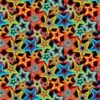 100% Cotton Fabric Makower Monster Mash Star Space Stars Colourful Outlines -OHSEWCRAFTY 100 cotton fabric makower monster mash star space stars colourful outlines