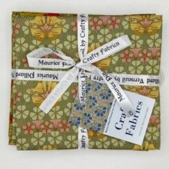 100% Cotton Fabric Maurice Pillard Verneuil Fat Quarter Bundle 2 Floral Flower