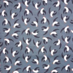 100% Cotton Fabric Nutex A Pirates Adventure Mad Gulls Birds Seagulls 112cm Wide