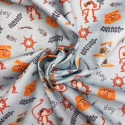 100% Cotton Fabric Nutex A Pirates Adventure Pirate's Crew Monkeys 112cm Wide 7 100% Cotton Fabric Nutex A Pirates Adventure Pirate's Crew Monkeys 112cm Wide -OHSEWCRAFTY 100 cotton fabric nutex a pirates adventure pirate s crew monkeys 112cm wide 2
