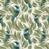 100% Cotton Fabric Nutex Bird Stories Tui Floral Flower Leaves 110cm Wide -OHSEWCRAFTY 100 cotton fabric nutex bird stories tui floral flower leaves 110cm wide
