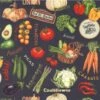 100% Cotton Fabric Nutex Charcoal Fresh Vegetables Veg Market Food -OHSEWCRAFTY 100 cotton fabric nutex charcoal fresh vegetables veg market food