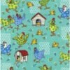 100% Cotton Fabric Nutex Farm Fun Chicken Coop Chaos Farmyard Birds Animals Hen 1 100% Cotton Fabric Nutex Farm Fun Chicken Coop Chaos Farmyard Birds Animals Hen -OHSEWCRAFTY 100 cotton fabric nutex farm fun chicken coop chaos farmyard birds animals hen
