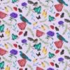 100% Cotton Fabric Nutex Garden High Tea Cup Floral Flower Birds Butterfly -OHSEWCRAFTY 100 cotton fabric nutex garden high tea cup floral flower birds butterfly