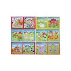 100% Cotton Fabric Nutex Old MacDonald Farm Book Panel 90cm X 112cm