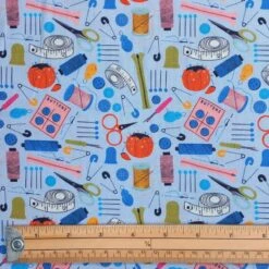 100% Cotton Fabric Nutex Purrfect Stitches Sewing Bag Haberdashery 112cm Wide 6 100% Cotton Fabric Nutex Purrfect Stitches Sewing Bag Haberdashery 112cm Wide -OHSEWCRAFTY 100 cotton fabric nutex purrfect stitches sewing bag haberdashery 112cm wide 1