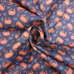 100% Cotton Fabric Nutex Underwater World Sand Scuttlers Crabs Beach 112cm Wide -OHSEWCRAFTY 100 cotton fabric nutex underwater world sand scuttlers crabs beach 112cm wide 2