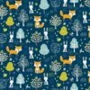 100% Cotton Fabric Nutex Woodland Friends Fox & Bunny Rabbit 1 100% Cotton Fabric Nutex Woodland Friends Fox & Bunny Rabbit -OHSEWCRAFTY 100 cotton fabric nutex woodland friends fox bunny rabbit