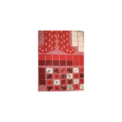100% Cotton Fabric Rose & Hubble Christmas Advent Calendar Stocking Xmas Panel
