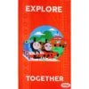 100% Cotton Fabric Thomas & Friends Explore Together Train Nia Adventure Panel