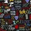100% Cotton Fabric Timeless Treasures I Love My Dog Phrases Puppy 112cm Wide -OHSEWCRAFTY 100 cotton fabric timeless treasures i love my dog phrases puppy 112cm wide