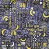 100% Cotton Fabric Timeless Treasures Stars Words Astronomy Night Sky Yellow -OHSEWCRAFTY 100 cotton fabric timeless treasures stars words astronomy night sky yellow