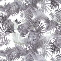 100% Cotton Poplin Fabric Rose & Hubble Palm Leaf Leaves Tropical Huntlea Avenue