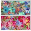 100% Digital Viscose Fabric John Louden Floral Old Road -OHSEWCRAFTY 100 digital viscose fabric john louden floral old road