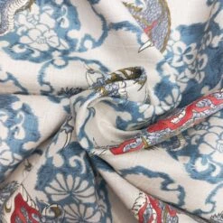 100% Japanese Cotton Fabric Nutex Touhi Dragons Fantasy Flower Floral 110cm Wide 7 100% Japanese Cotton Fabric Nutex Touhi Dragons Fantasy Flower Floral 110cm Wide -OHSEWCRAFTY 100 japanese cotton fabric nutex touhi dragons fantasy flower floral 110cm wide 2