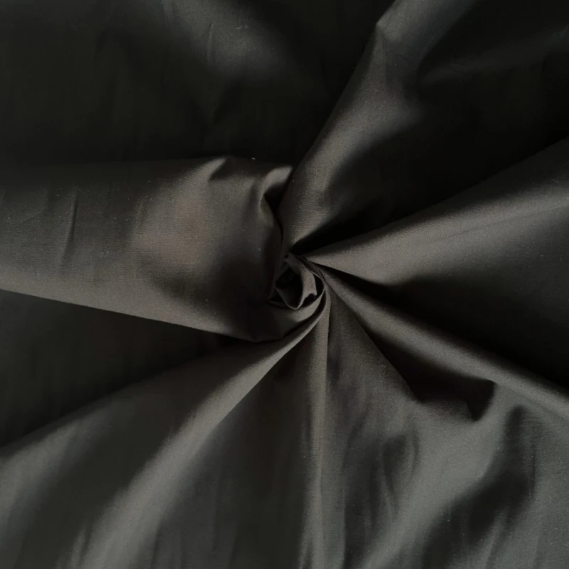 100% Washed Cotton Poplin Fabric Plain Solid Black Backdrop Halloween 150cm Wide 3 100% Washed Cotton Poplin Fabric Plain Solid Black Backdrop Halloween 150cm Wide