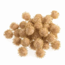 100 X 13mm Metallic Pom Poms Embellishments Craft Trimmings Accessories Trimits