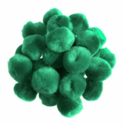 100 X 25mm Pom Poms Embellishments Craft Trimmings Accessories Trimits