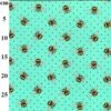 21 Wale Corduroy Fabric Cotton Cord Bumble Bees Insect Polka Dots 142cm Wide -OHSEWCRAFTY 21 wale corduroy fabric cotton cord bumble bees insect polka dots 142cm wide