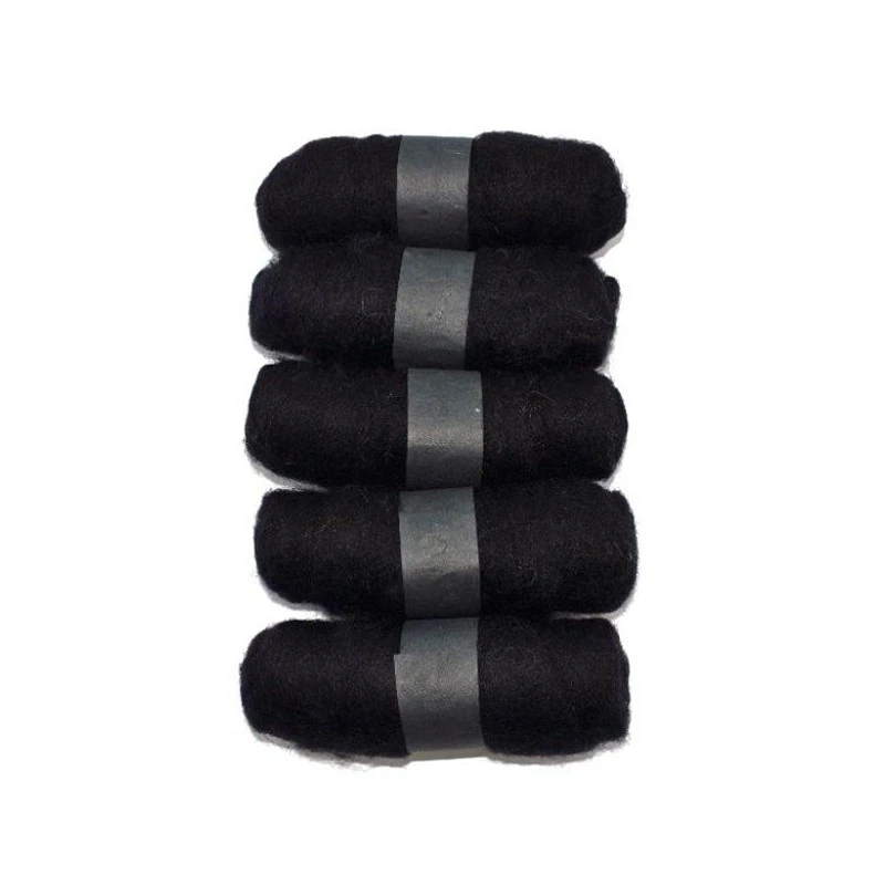 5 X 20g Carded Wool Batts For Needle Felting Nepal Wool Spinning Needlecrafts 3 5 X 20g Carded Wool Batts For Needle Felting Nepal Wool Spinning Needlecrafts