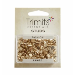 6mm Trimits Studs Sew-On Cone Craft Embellishments 120 Pack