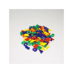 75g Alphabet Buttons Assorted Colours Craft Scarpbook Trimits