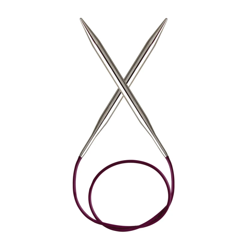 80cm Knitpro Nova Metal Fixed Circular Knitting Needles 2.00mm - 12.00mm 3 80cm Knitpro Nova Metal Fixed Circular Knitting Needles 2.00mm - 12.00mm