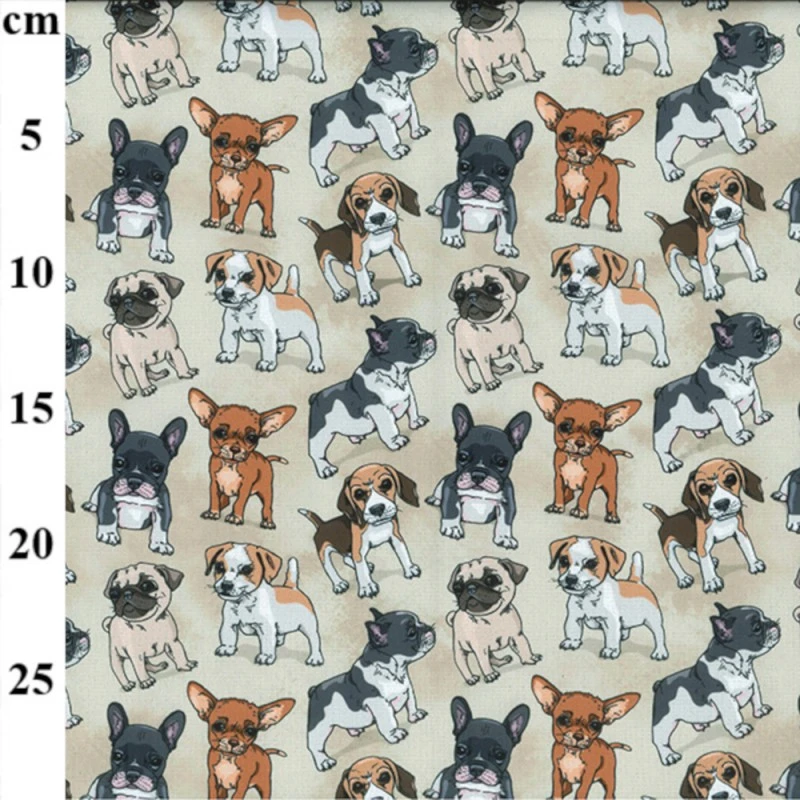 Alpine Fleece Fabric 4 Way Stretch Dog Breeds Pugs Beagles Chihuahuas 150cm Wide 3 Alpine Fleece Fabric 4 Way Stretch Dog Breeds Pugs Beagles Chihuahuas 150cm Wide